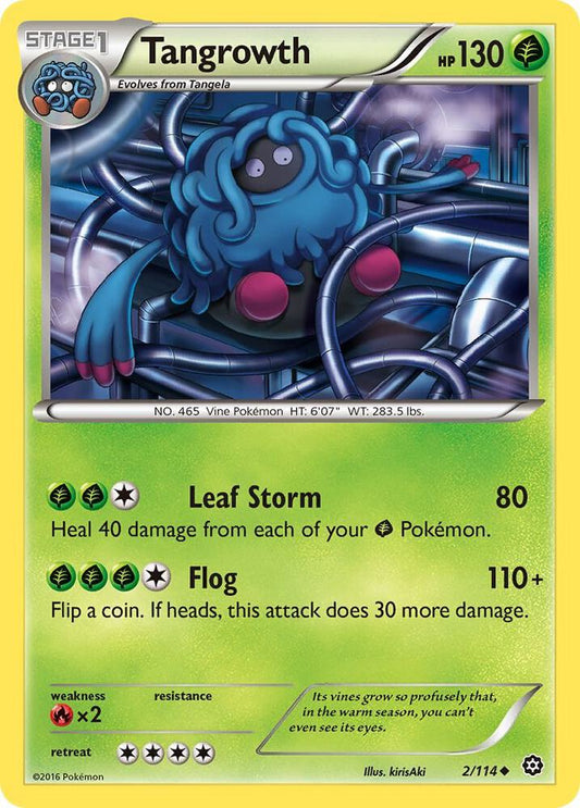 Tangrowth #2 FOIL Steam Siege