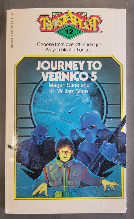 TwistAPlot #12 Journey to Vernico 5 - Stine, Megan & H. William (1984) 3rd Printing