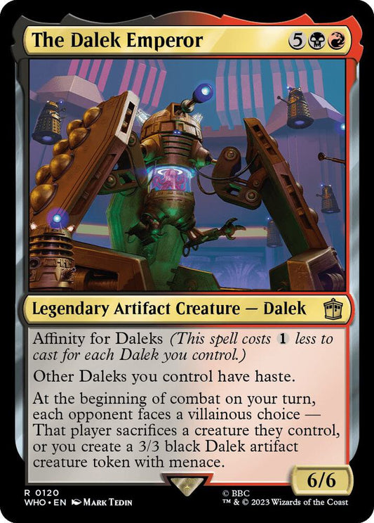 The Dalek Emperor #120 FOIL Universes Beyond: Doctor Who