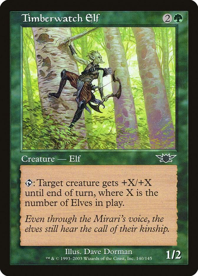 Timberwatch Elf #140 Legions