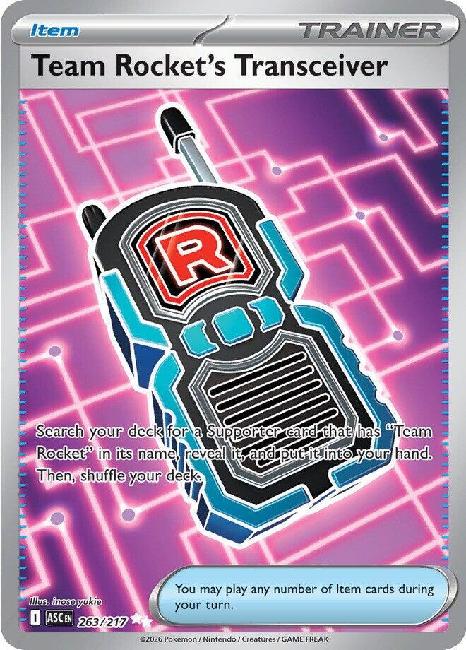 Team Rocket's Transceiver #263 ME: Ascended Heroes