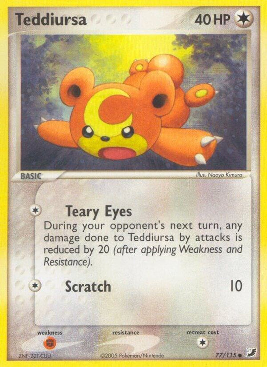 Teddiursa #77 Unseen Forces