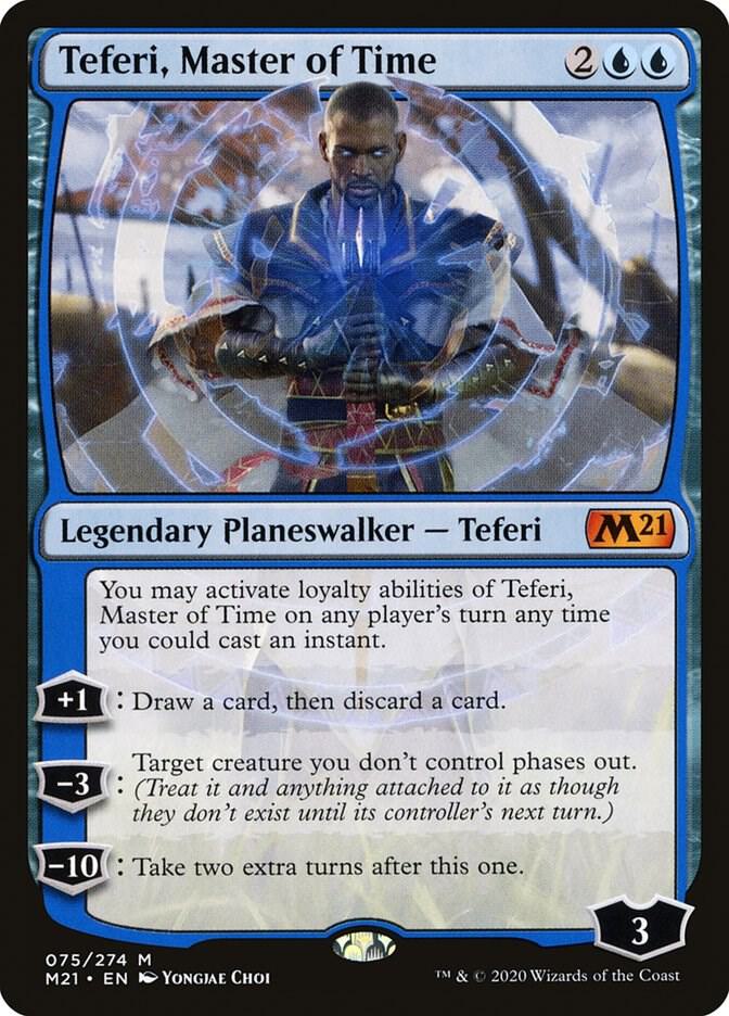 Teferi, Master of Time #75 Core Set 2021