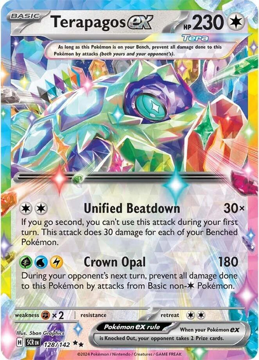 Terapagos EX #128 SV07: Stellar Crown