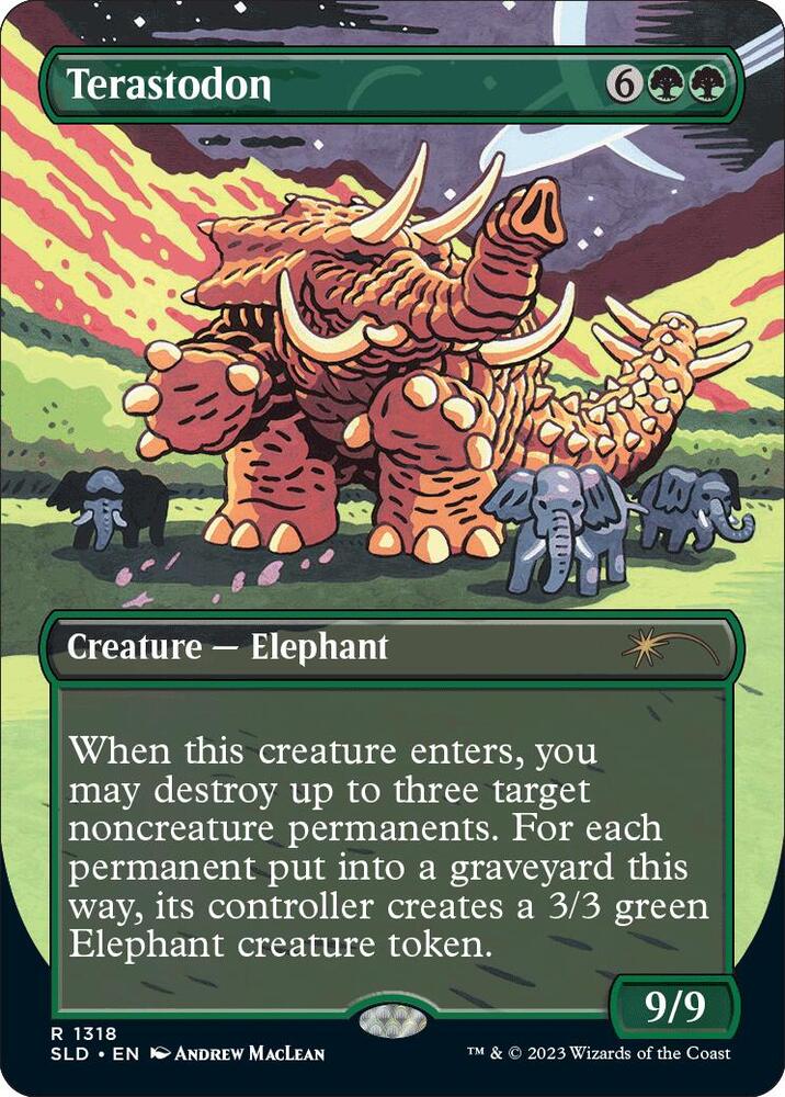 Terastodon #1318 Secret Lair Drop Series