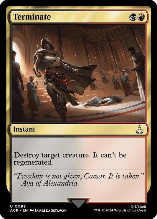 Terminate #98 Universes Beyond: Assassin's Creed