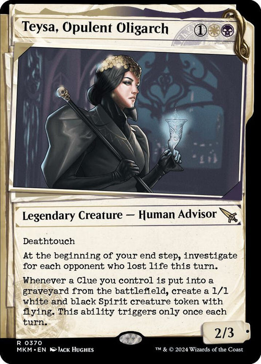 Teysa, Opulent Oligarch #370 (Showcase) FOIL Murders at Karlov Manor