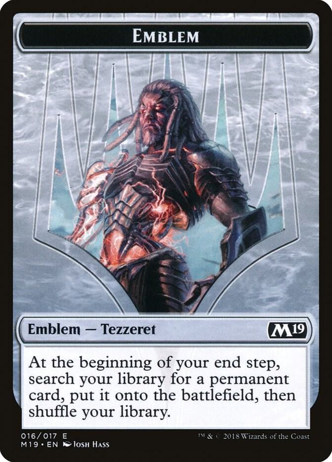 Tezzeret, Artifice Master Emblem #16 Core Set 2019