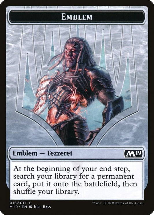 Tezzeret, Artifice Master Emblem #16 Core Set 2019