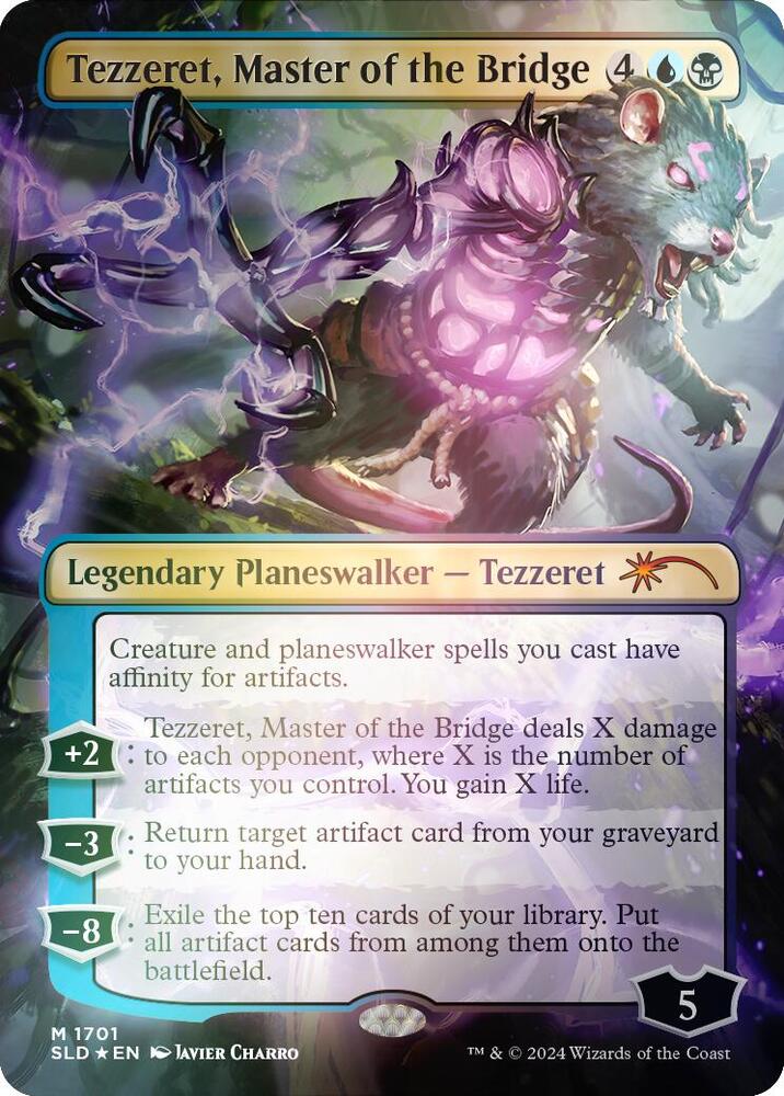 Tezzeret, Master of the Bridge #1701 FOIL Secret Lair Drop Series