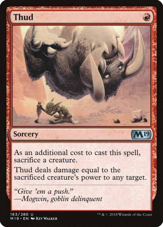 Thud #163 Core Set 2019