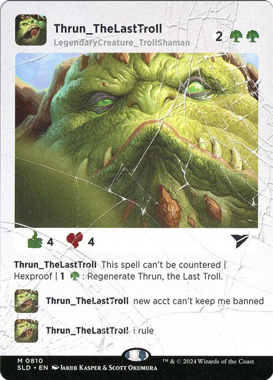 Thrun, the Last Troll #810 Secret Lair Drop Series