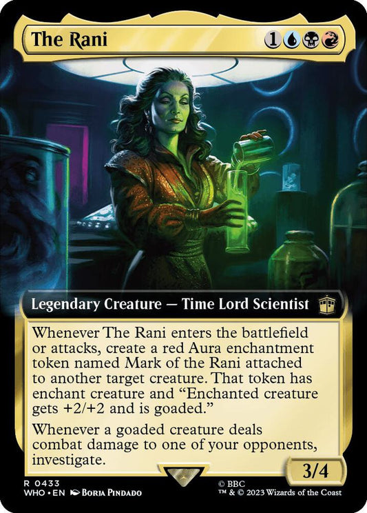 The Rani #433 (Extended Art) FOIL Universes Beyond: Doctor Who