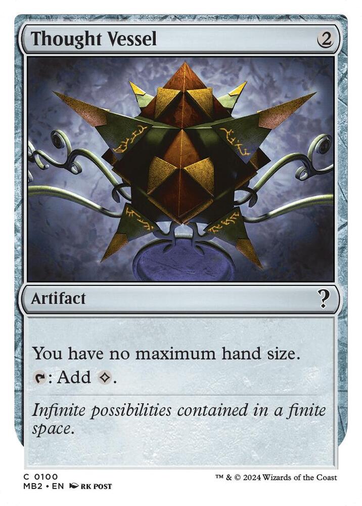 Thought Vessel (White Border) #100 Mystery Booster 2