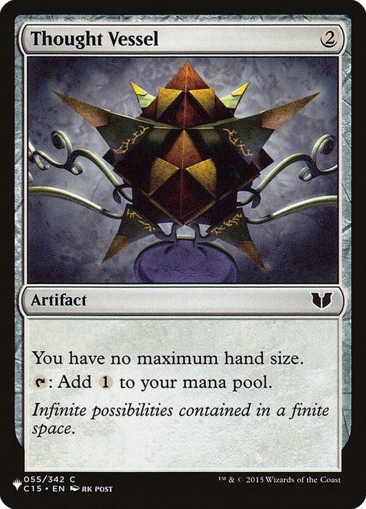 Thought Vessel #55 The List Reprints (C15)