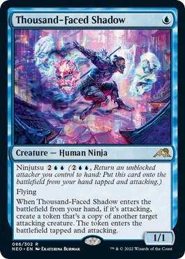 Thousand-Faced Shadow #86 Kamigawa: Neon Dynasty