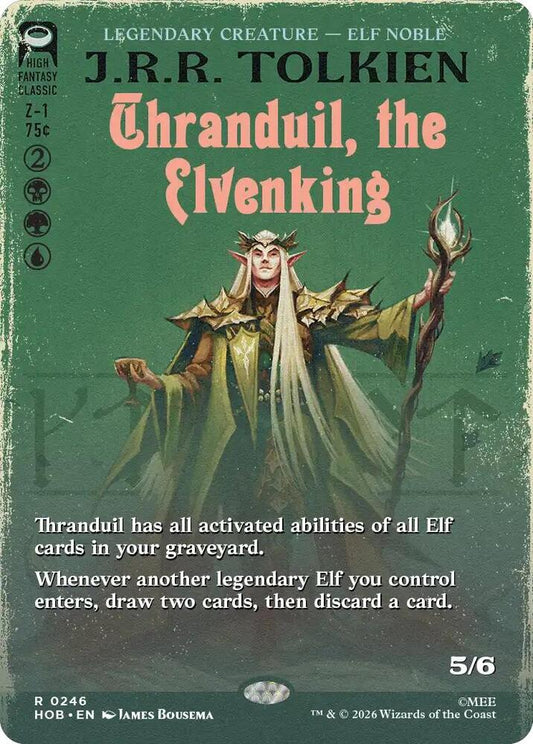 Thranduil, the Elvenking (Borderless) #246 The Hobbit