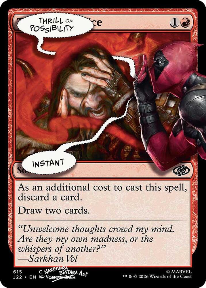 Thrill of Possibility #615 Secret Lair Drop Series