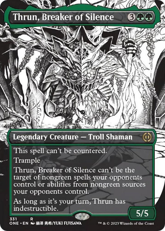 Thrun, Breaker of Silence (Borderless) #331 Phyrexia: All Will Be One