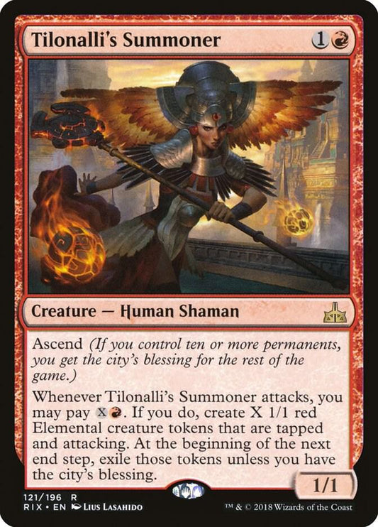 Tilonalli's Summoner #121 Rivals of Ixalan