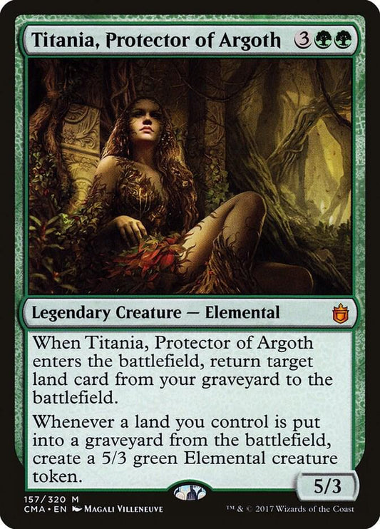 Titania, Protector of Argoth #157 Commander Anthology