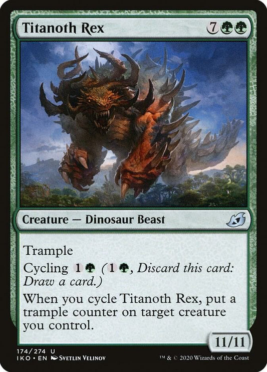 Titanoth Rex #174 FOIL Ikoria: Lair of Behemoths