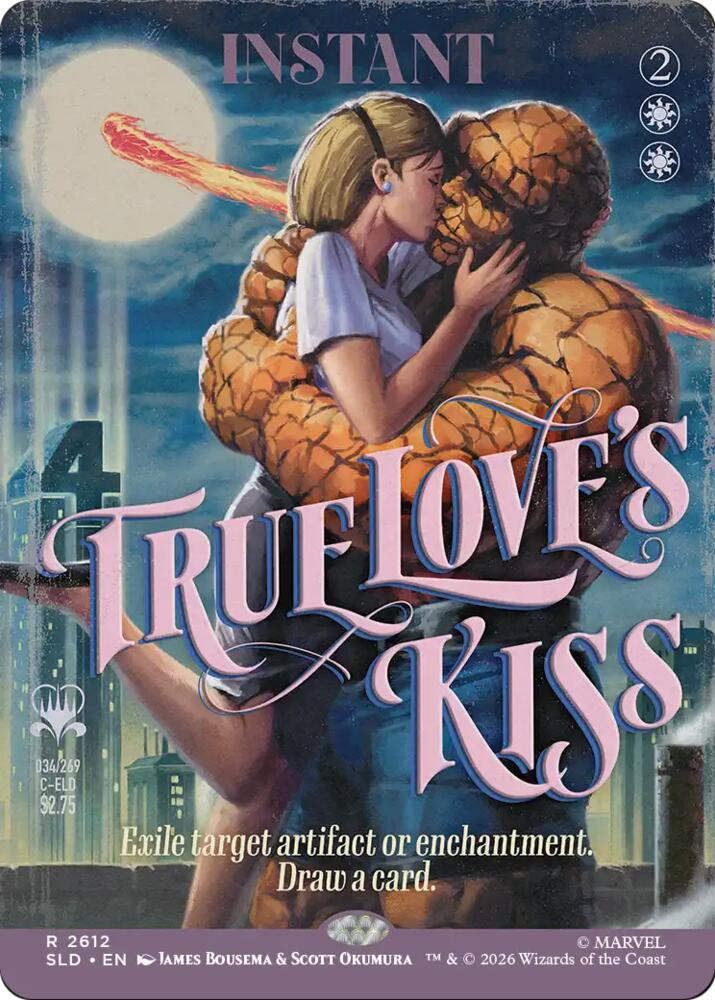 True Love's Kiss #2612 Secret Lair Drop Series