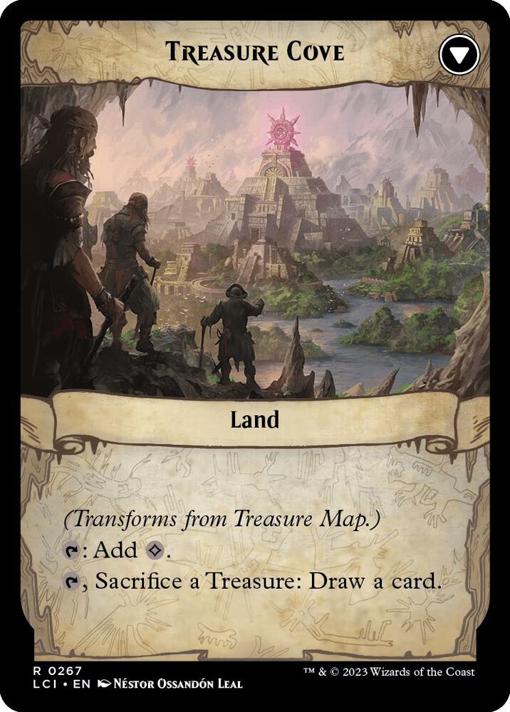 Treasure Map #267 The Lost Caverns of Ixalan