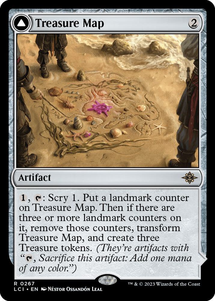 Treasure Map #267 The Lost Caverns of Ixalan
