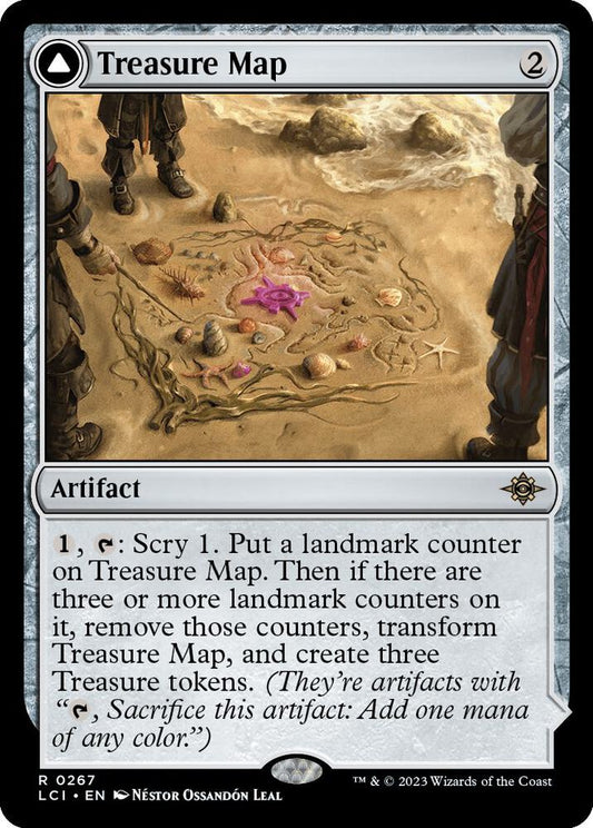 Treasure Map #267 The Lost Caverns of Ixalan