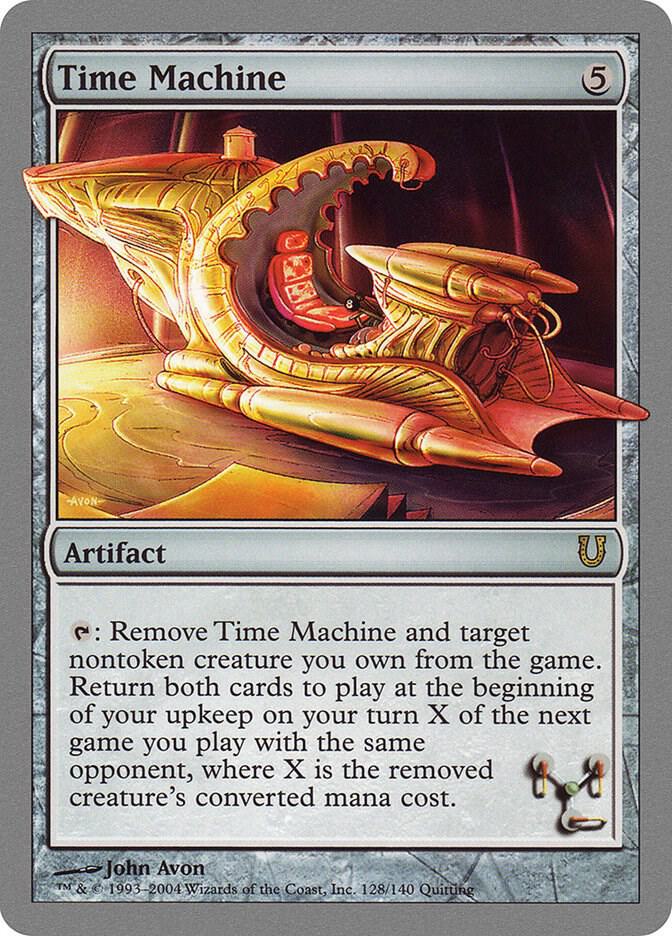 Time Machine #128 Unhinged