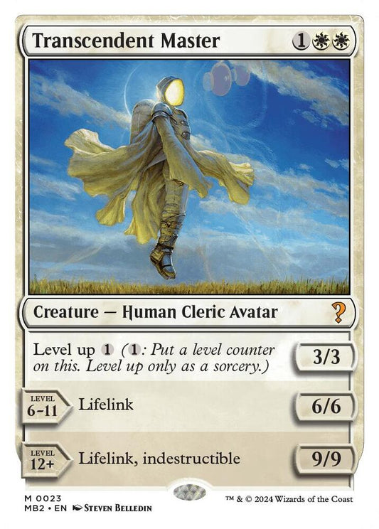 Transcendent Master (White Border) #23 Mystery Booster 2