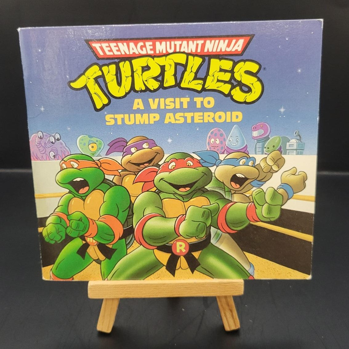 Teenage Mutant Ninja Turtles A Visit to Stump Asteroid - Holm, Astrid (1991) 2nd Printing