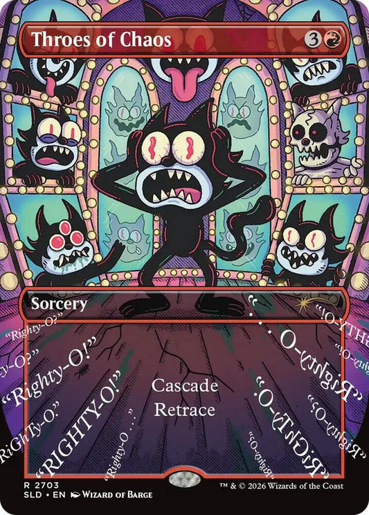 Throes of Chaos #2703 FOIL Secret Lair Drop Series