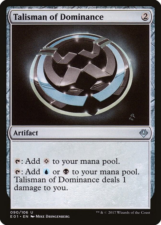 Talisman of Dominance #90 Archenemy: Nicol Bolas
