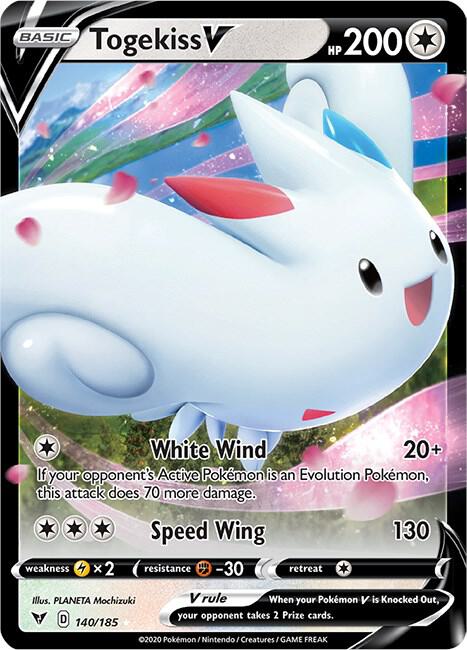 Togekiss V #140 SWSH04: Vivid Voltage