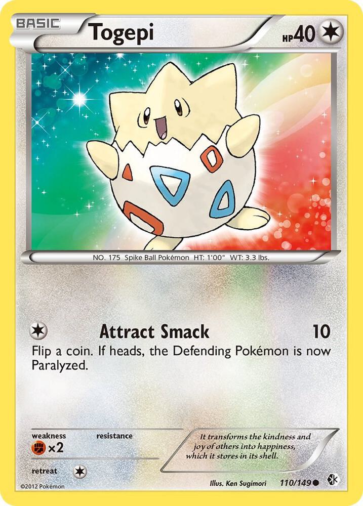 Togepi #110 Boundaries Crossed