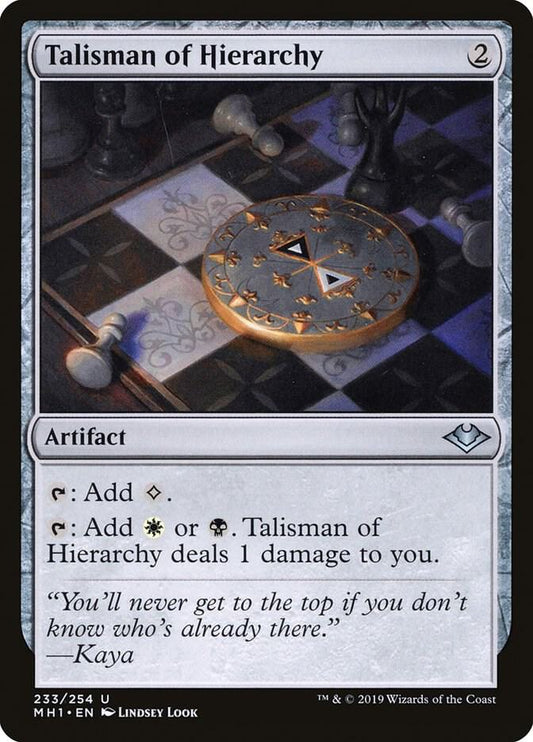 Talisman of Hierarchy #233 Modern Horizons