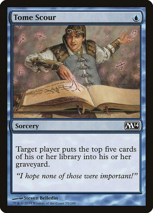 Tome Scour #75 FOIL Magic 2014