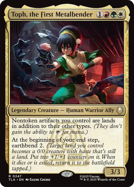 Toph, the First Metalbender #247 Avatar: The Last Airbender