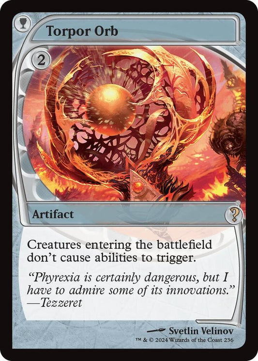 Torpor Orb (Future Sight) #236 Mystery Booster 2