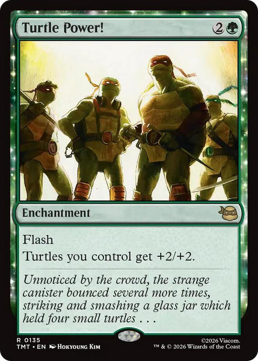 Turtle Power! #135 FOIL Teenage Mutant Ninja Turtles