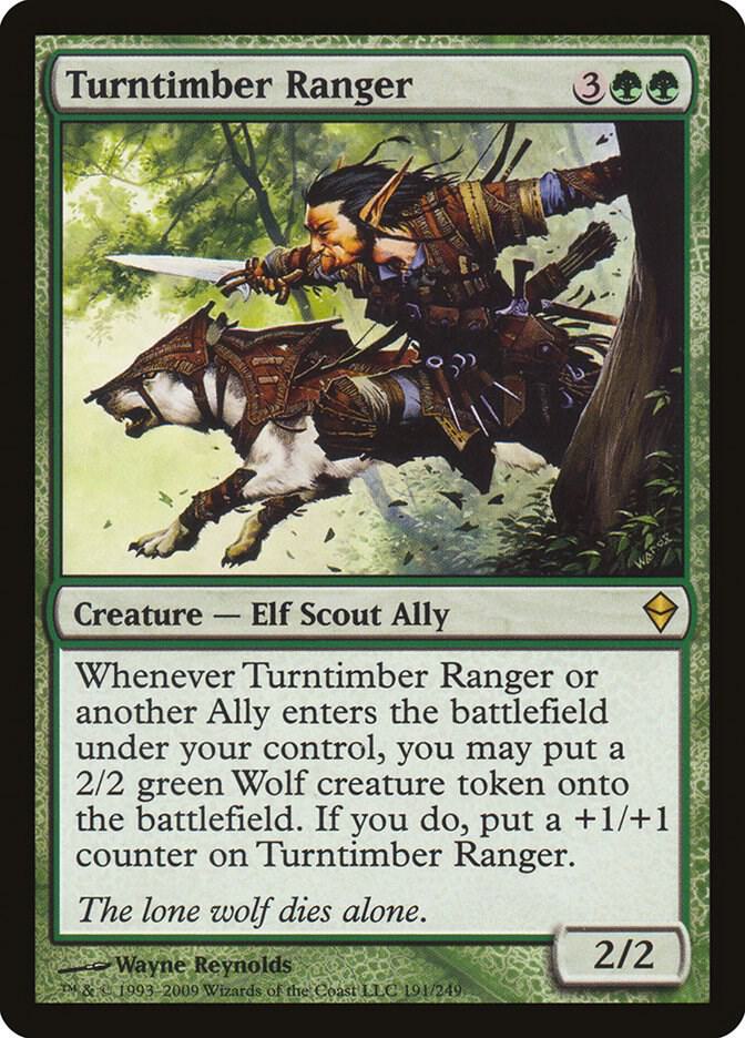 Turntimber Ranger #191 Zendikar