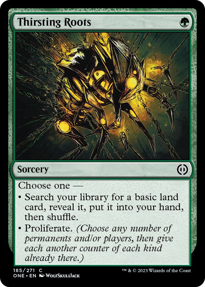 Thirsting Roots #185 Phyrexia: All Will Be One