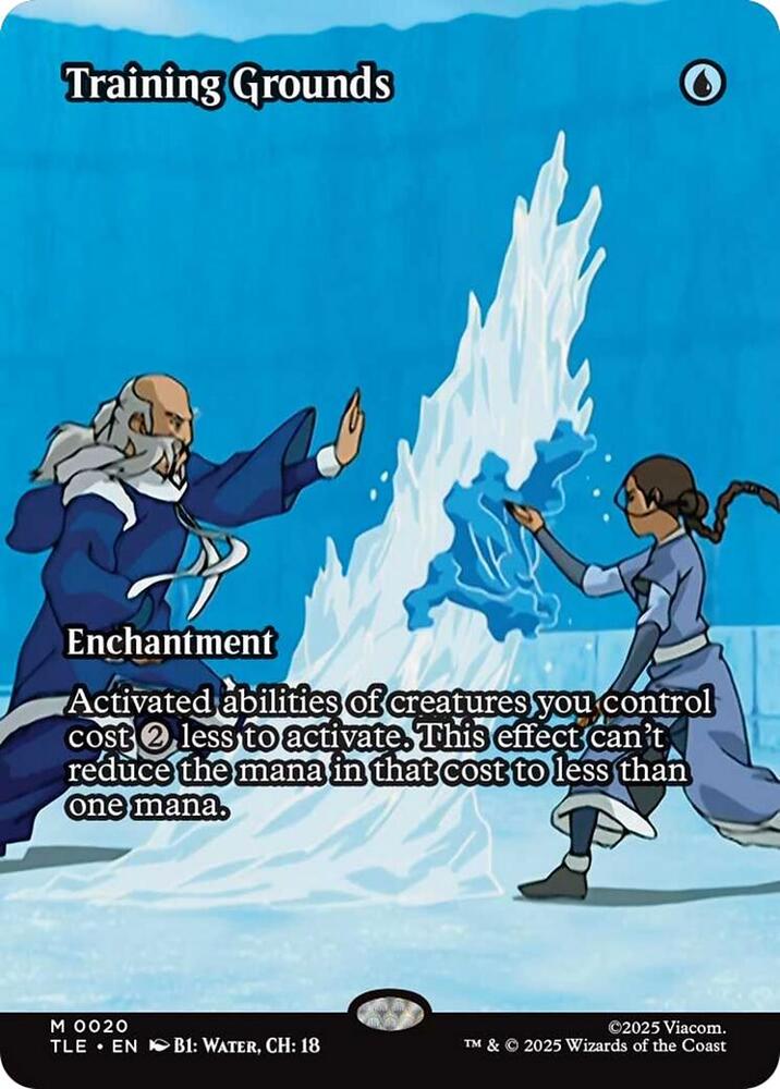 Training Grounds (Borderless) #20 FOIL Avatar: The Last Airbender: Eternal-Legal