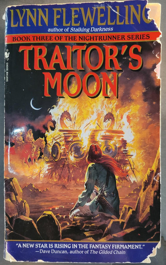 Traitor's Moon (Nightrunner #3) - Flewelling, Lynn (1999) (4th printing)