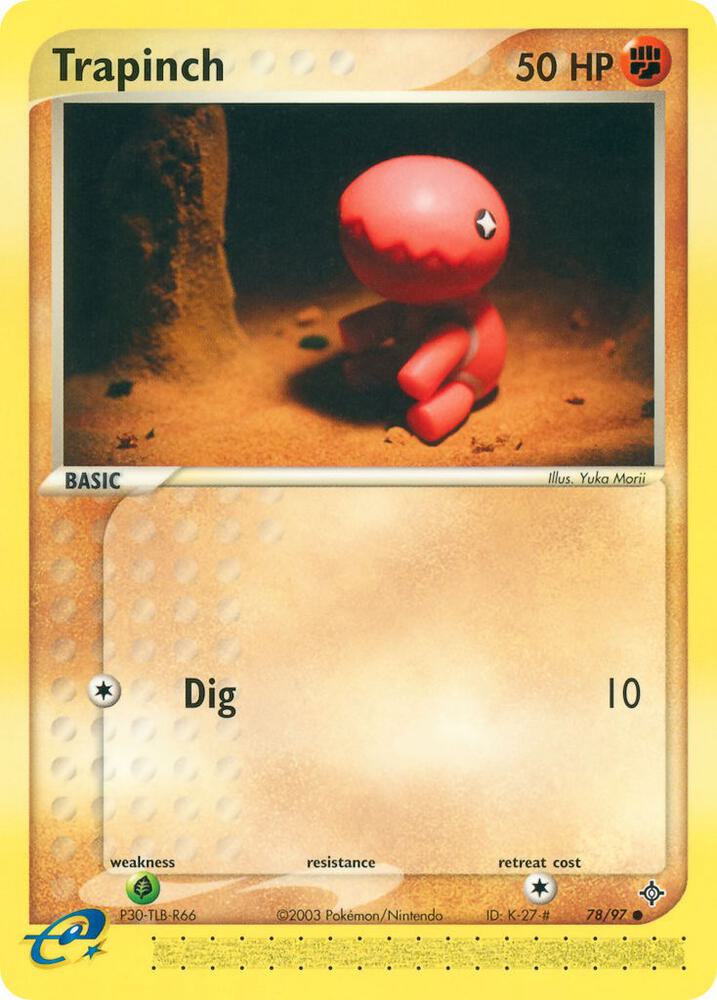 Trapinch #78 EX Dragon