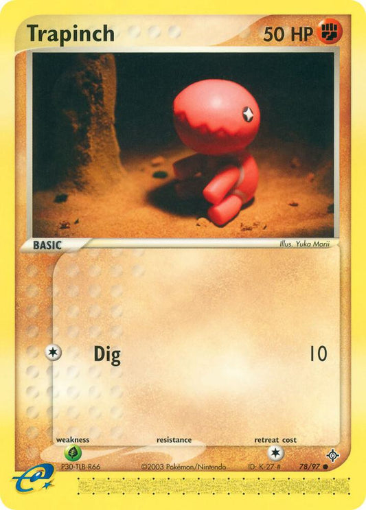 Trapinch #78 EX Dragon