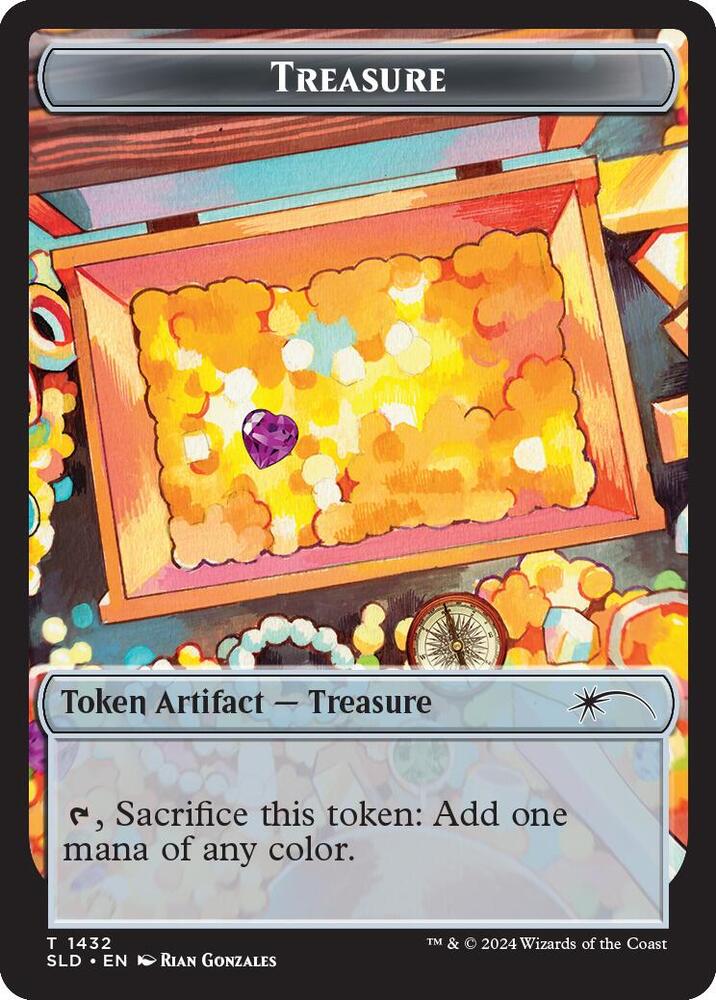 Treasure Token #1432 Secret Lair Drop Series
