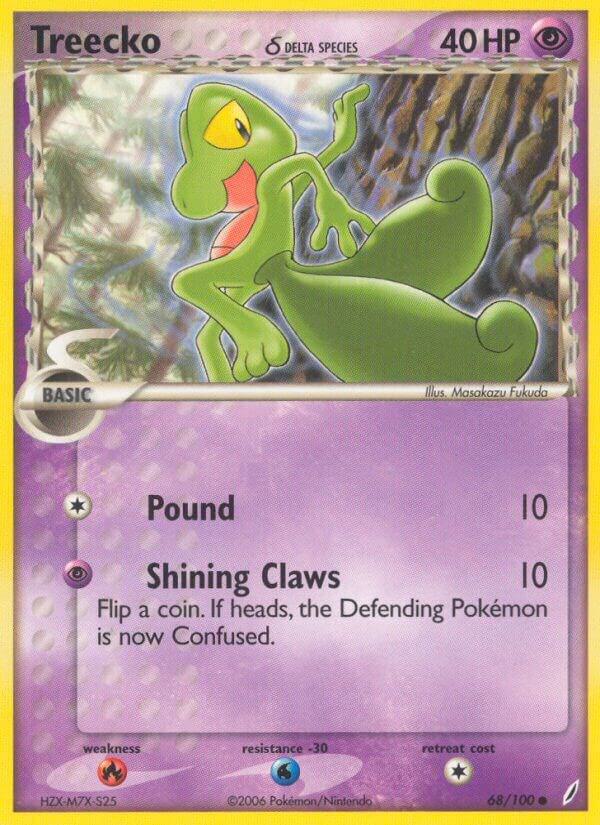 Treecko (Delta Species) #68 Crystal Guardians